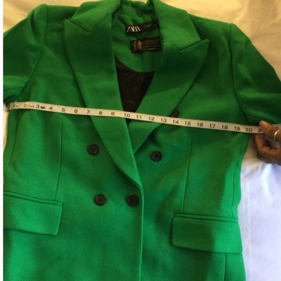 ZARA Double Breasted Wool Premium Coat - Picture 14 of 16